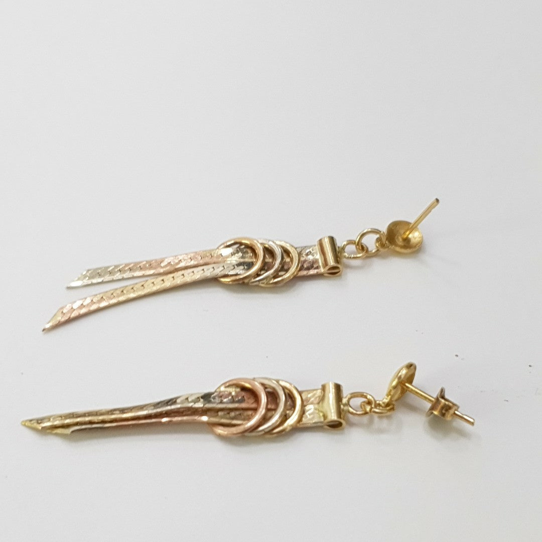 BROQUELES PAR ORO 12 K 4.2 GRMS (SEMINUEVO)