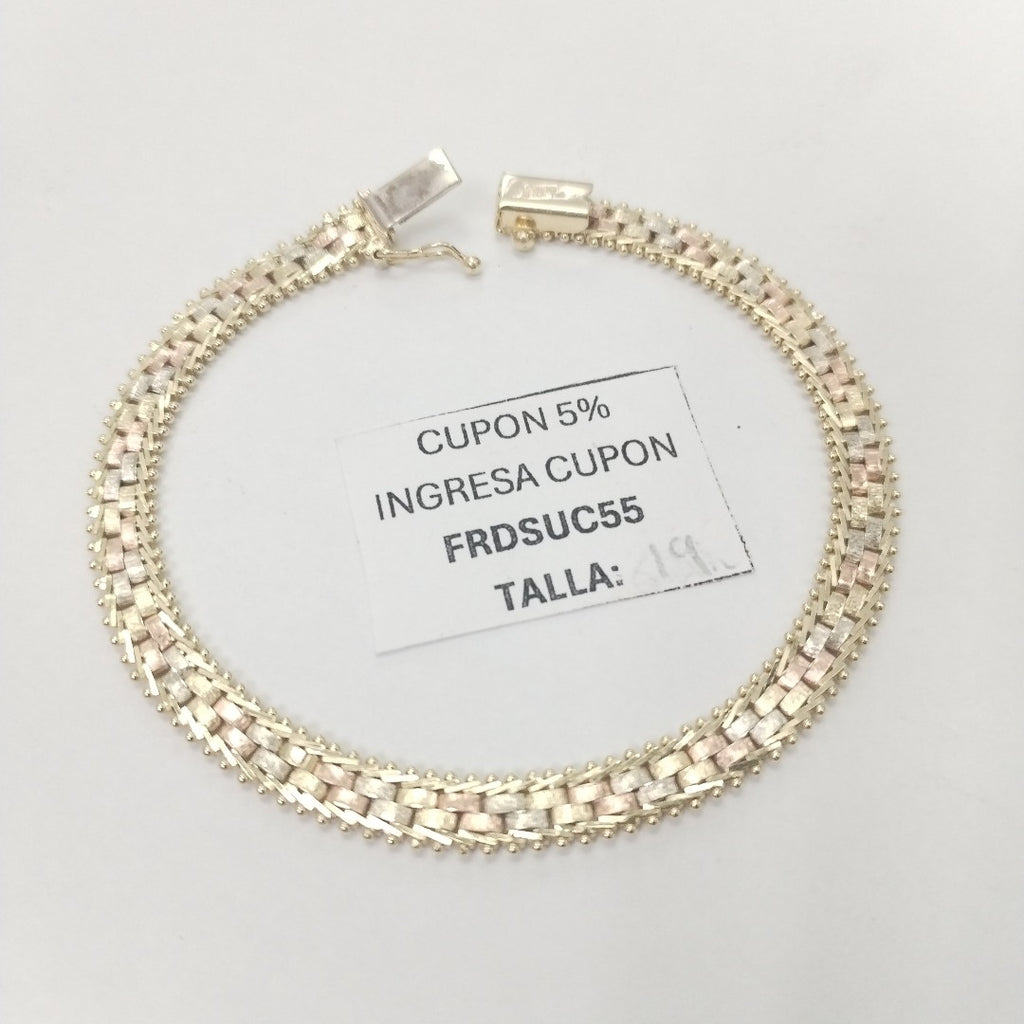 PULSERA ORO 14 K 10.6 GRMS (SEMINUEVO)