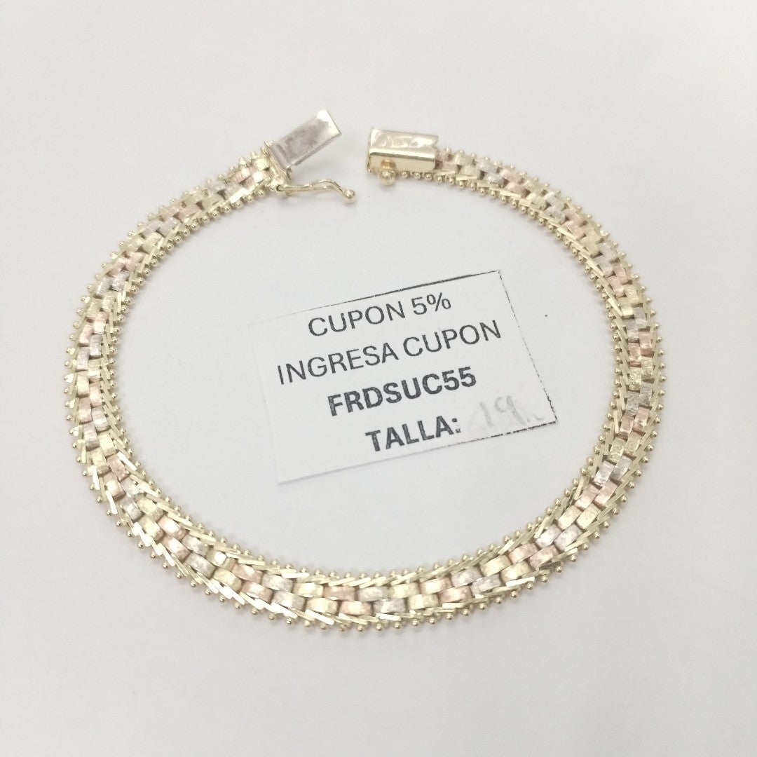 PULSERA ORO 14 K 10.6 GRMS (SEMINUEVO)