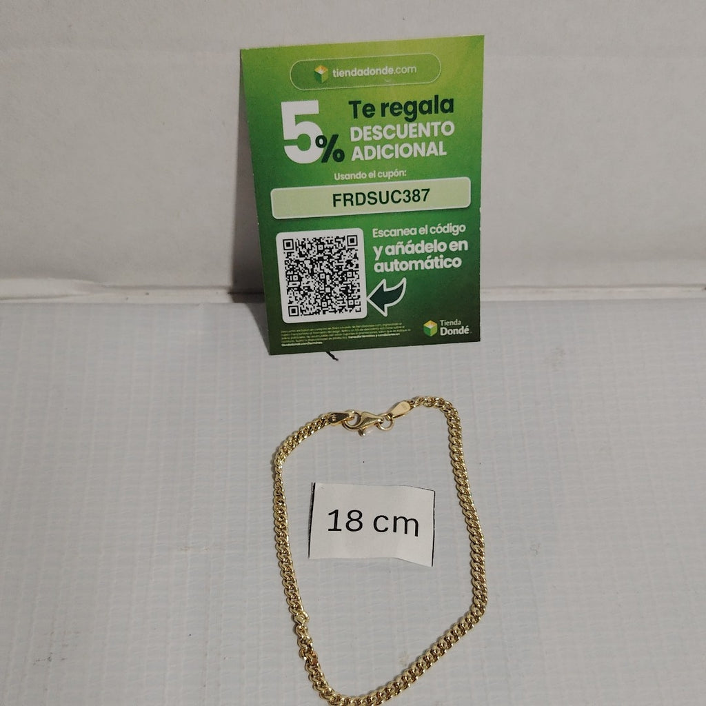 PULSERA ORO 14 K 2,10 GRMS (SEMINUEVO)