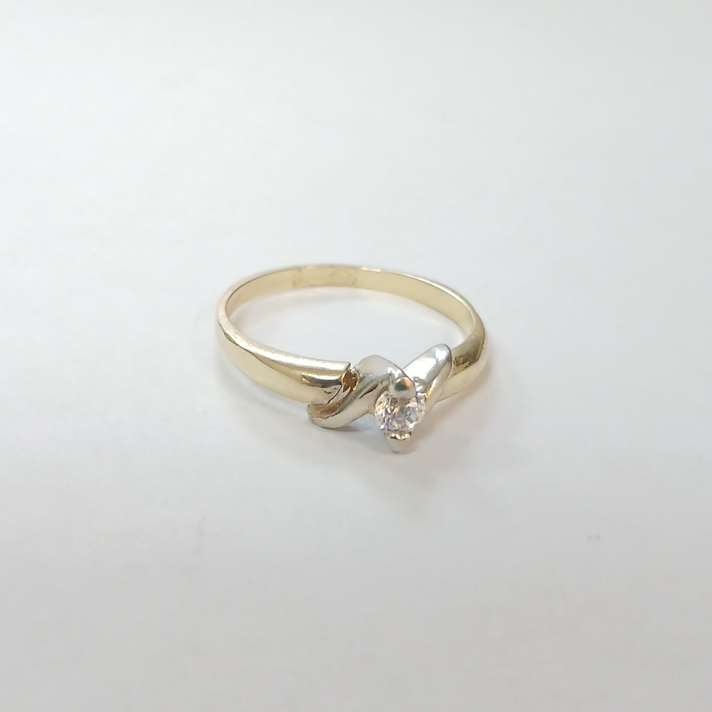 ANILLO ORO 14 K 2,40 GRMS (SEMINUEVO)