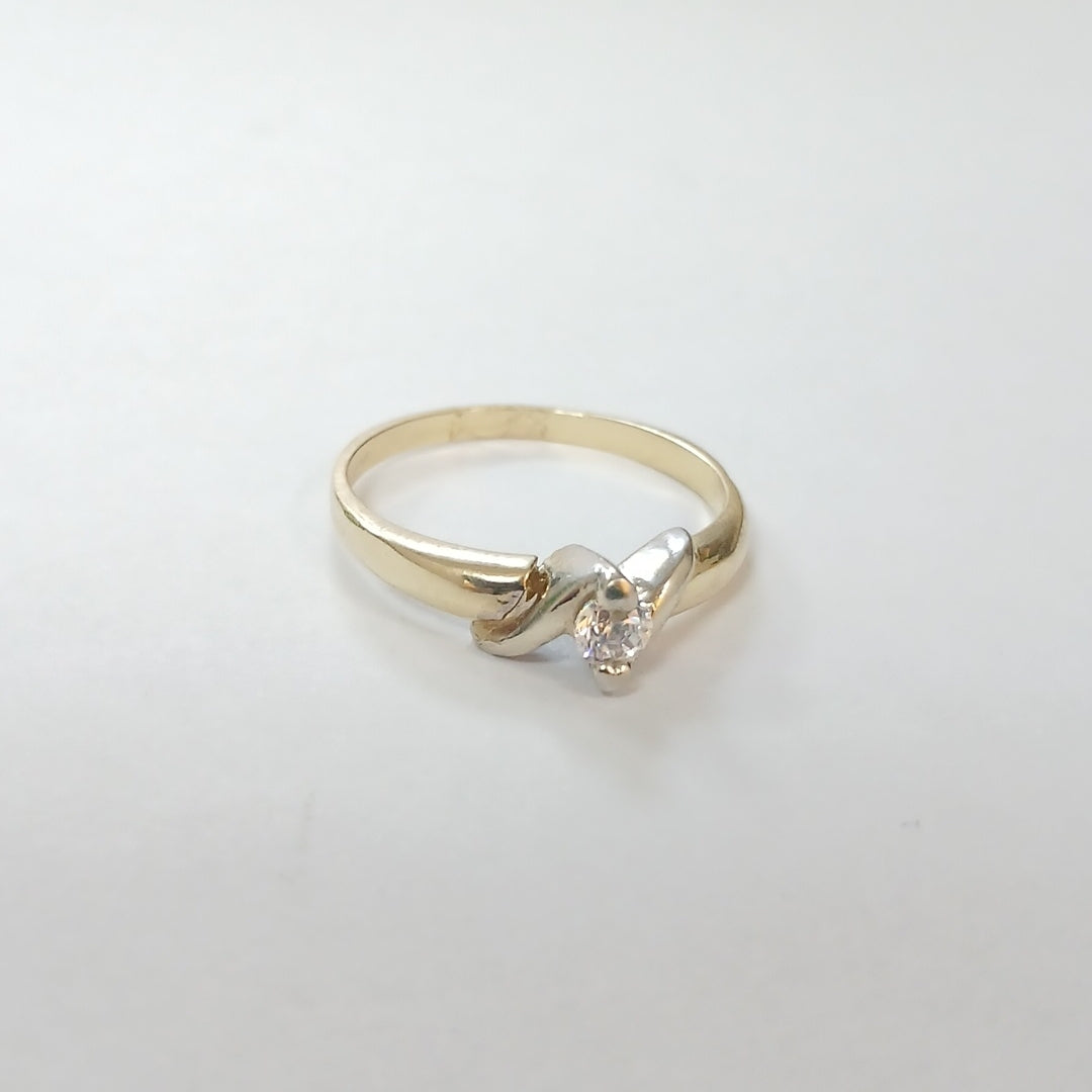 ANILLO ORO 14 K 2,40 GRMS (SEMINUEVO)