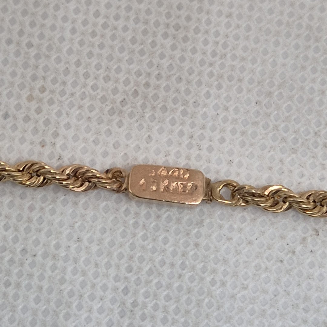 CADENA ORO 10 K 15.5 GRMS (SEMINUEVO)