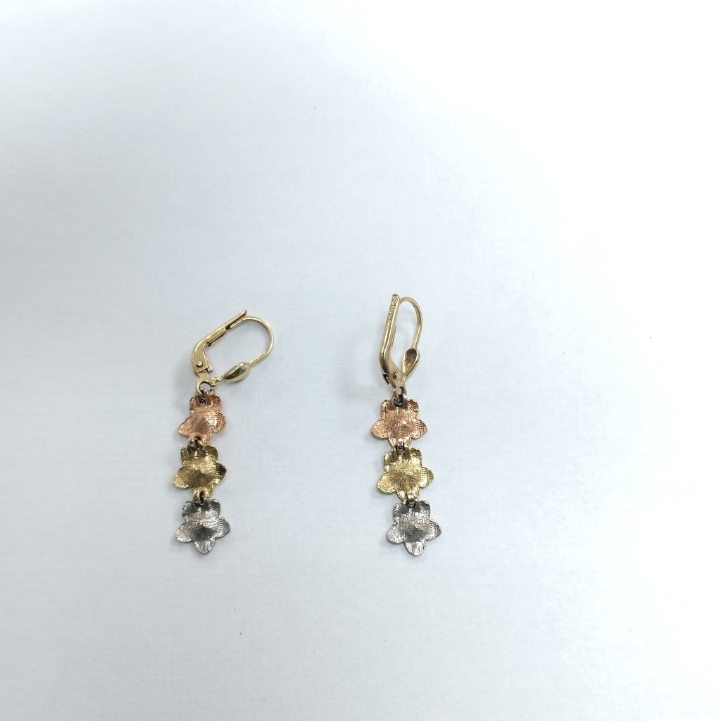ARETES PAR ORO 14 K 3.1 GRMS (SEMINUEVO)