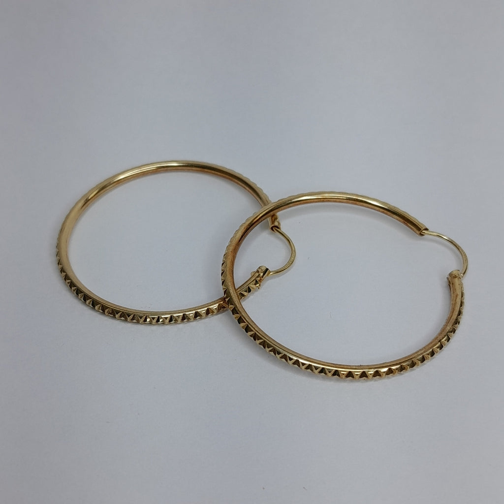 ARRACADAS PAR ORO 10 K 3 GRMS (SEMINUEVO)