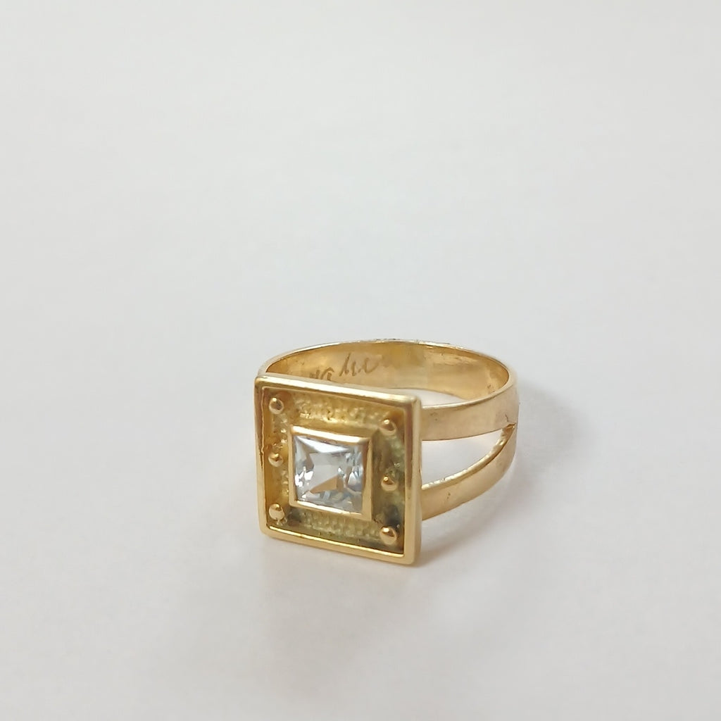 ANILLO ORO 18 K 4,60 GRMS (SEMINUEVO)
