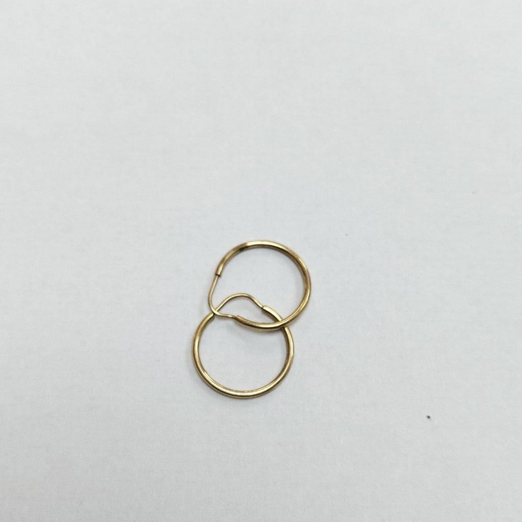 ARETES PAR ORO 10 K 0,50 GRMS (SEMINUEVO)