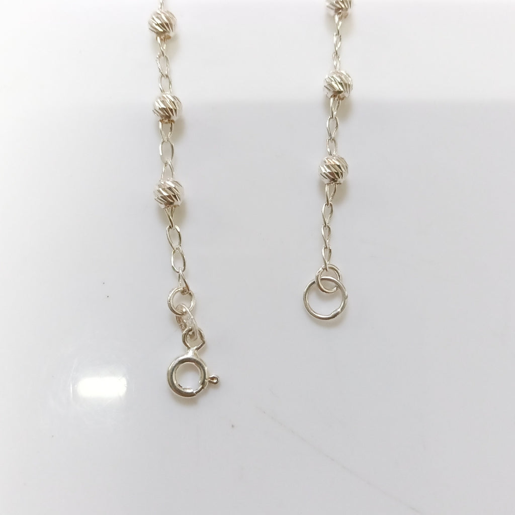 PULSERA TEJIDO TEJIDO ESPECIAL PLATA .925 18 CM 4 GR (NUEVO)