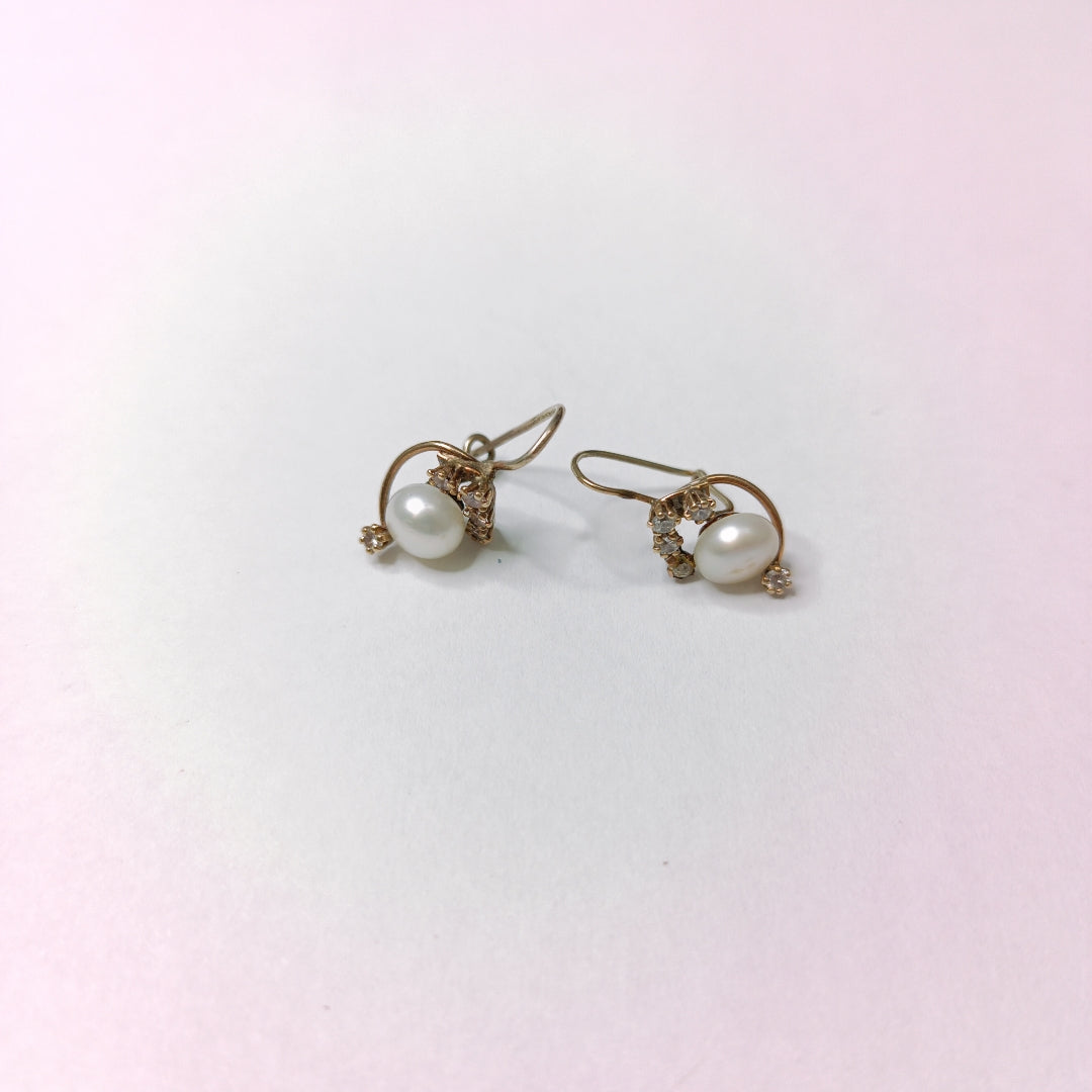 ARETES PAR ORO 8 K 1,70 GRMS (SEMINUEVO)