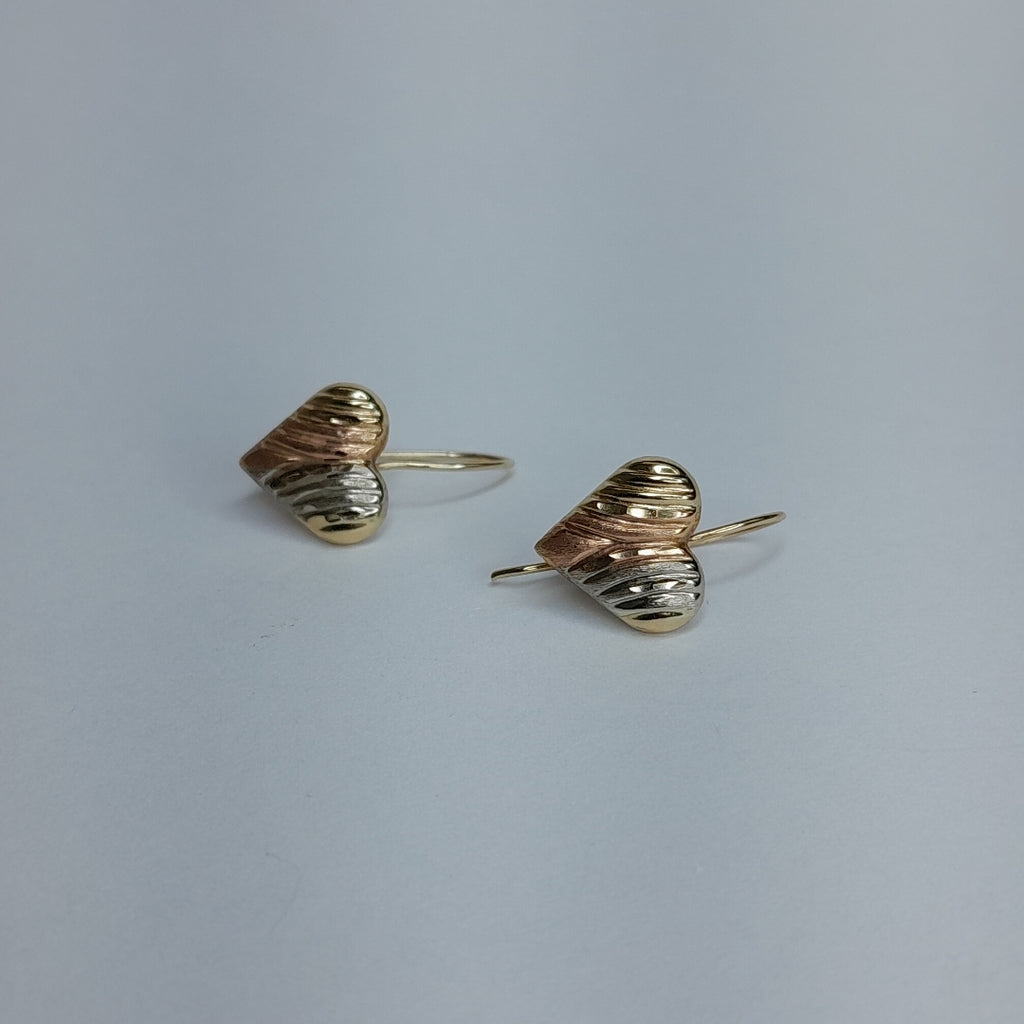 ARETES PAR ORO 10 K 0.7 GRMS (SEMINUEVO)