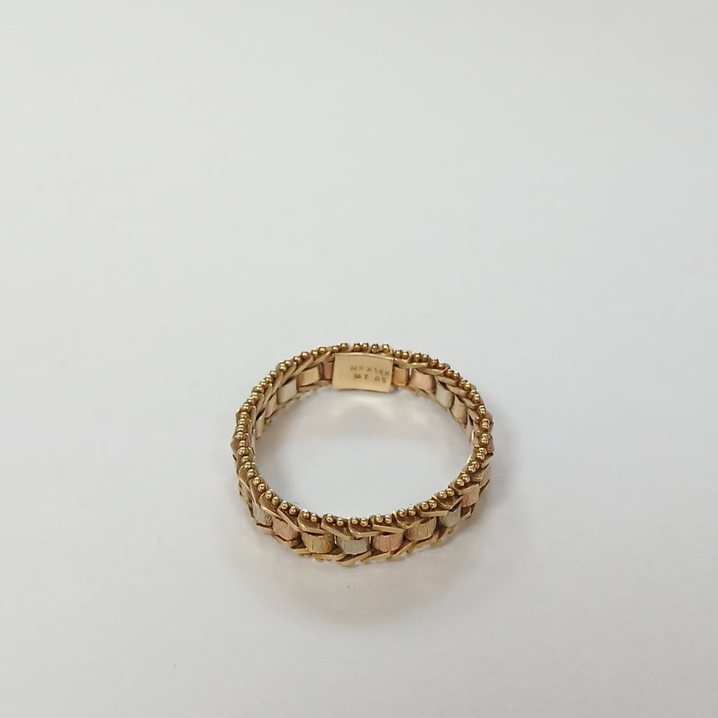 ANILLO ORO 14 K 3.1 GRMS (SEMINUEVO)