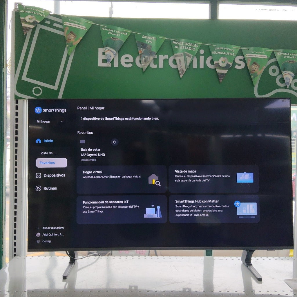 PANTALLA SAMSUNG QN43Q65DAF (2024) 43" QLED 4K (SEMINUEVO)