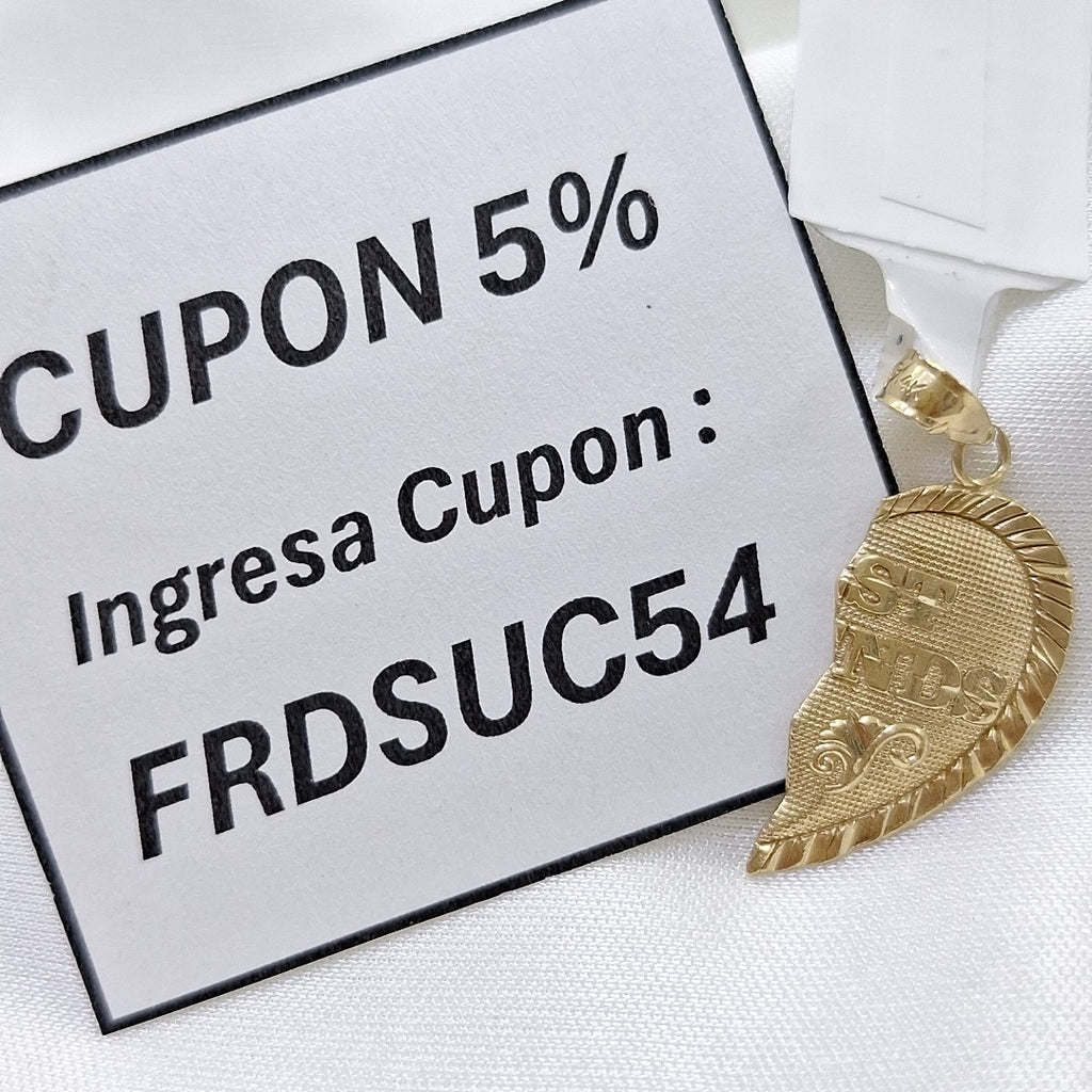 DIJE ORO 14 K 1 GRMS (SEMINUEVO)