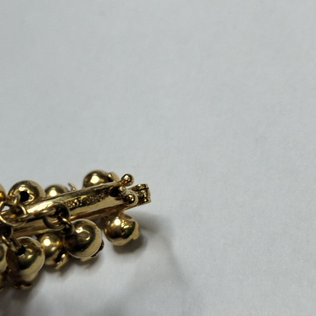ARRACADAS PAR ORO 18 K 10 GRMS (SEMINUEVO)