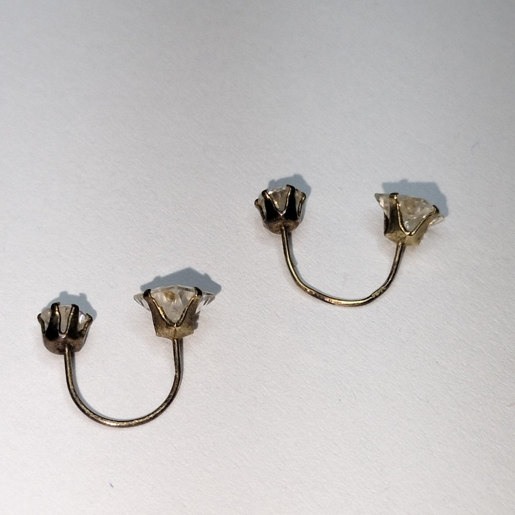 ARETES PAR ORO 10 K 1 GRMS (SEMINUEVO)