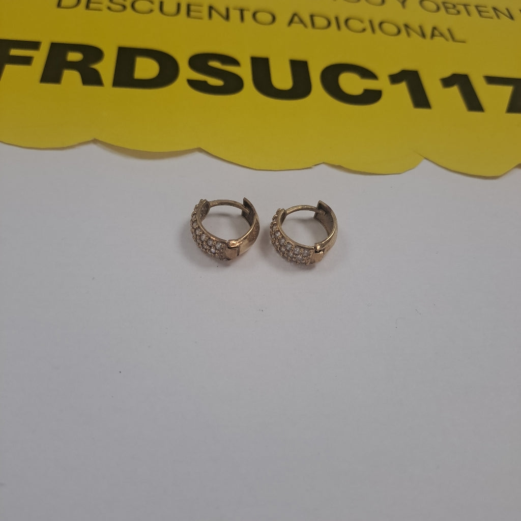 ARRACADAS PAR ORO 10 K 2.2 GRMS (SEMINUEVO)