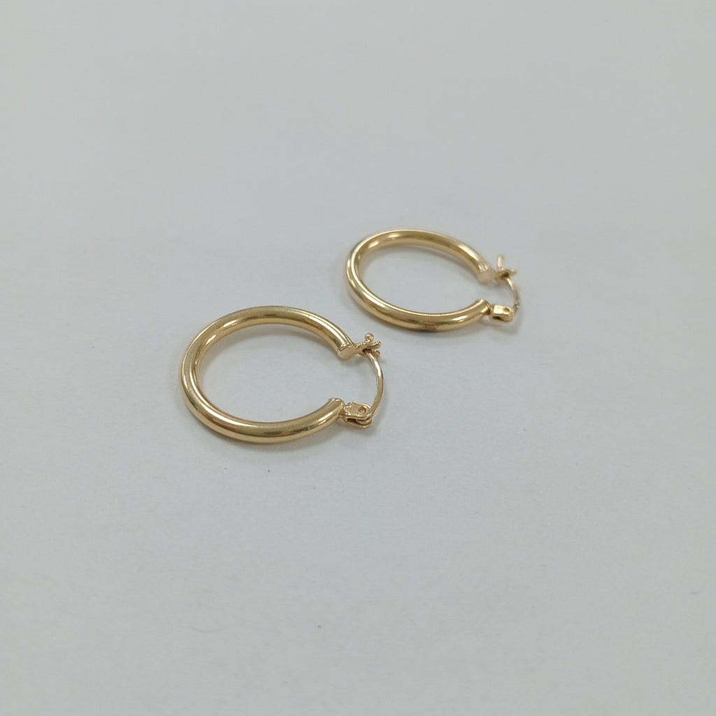 ARRACADAS PAR ORO 14 K 2 GRMS (SEMINUEVO)
