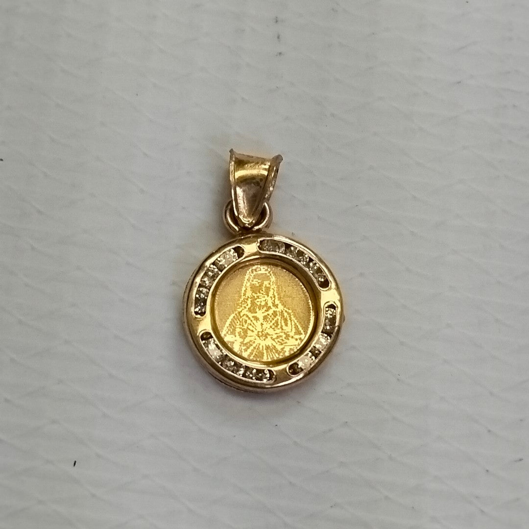 MEDALLA RELIGIOSA ORO 10 K 0.9 GRMS (SEMINUEVO)