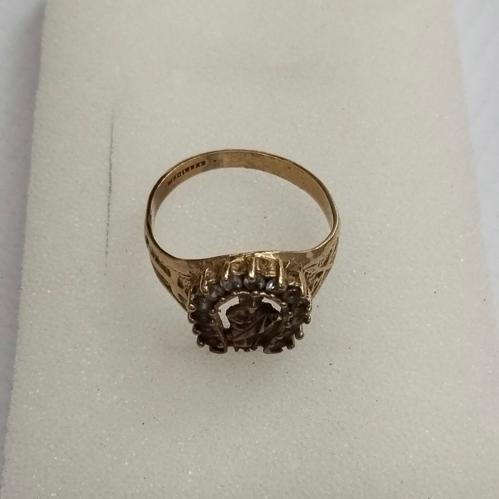 ANILLO ORO 10 K 4.7 GRMS (SEMINUEVO)