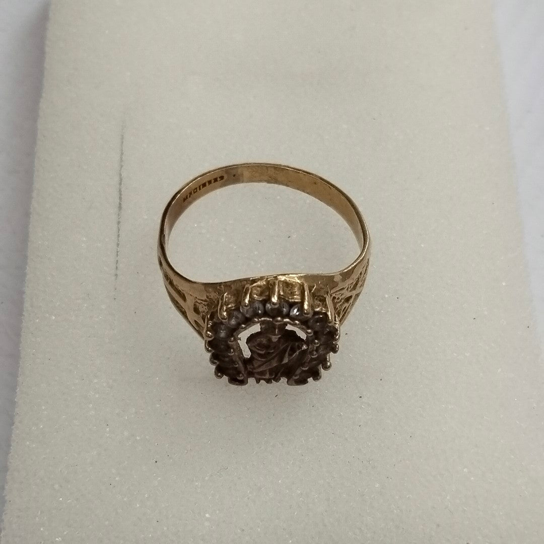 ANILLO ORO 10 K 4.7 GRMS (SEMINUEVO)