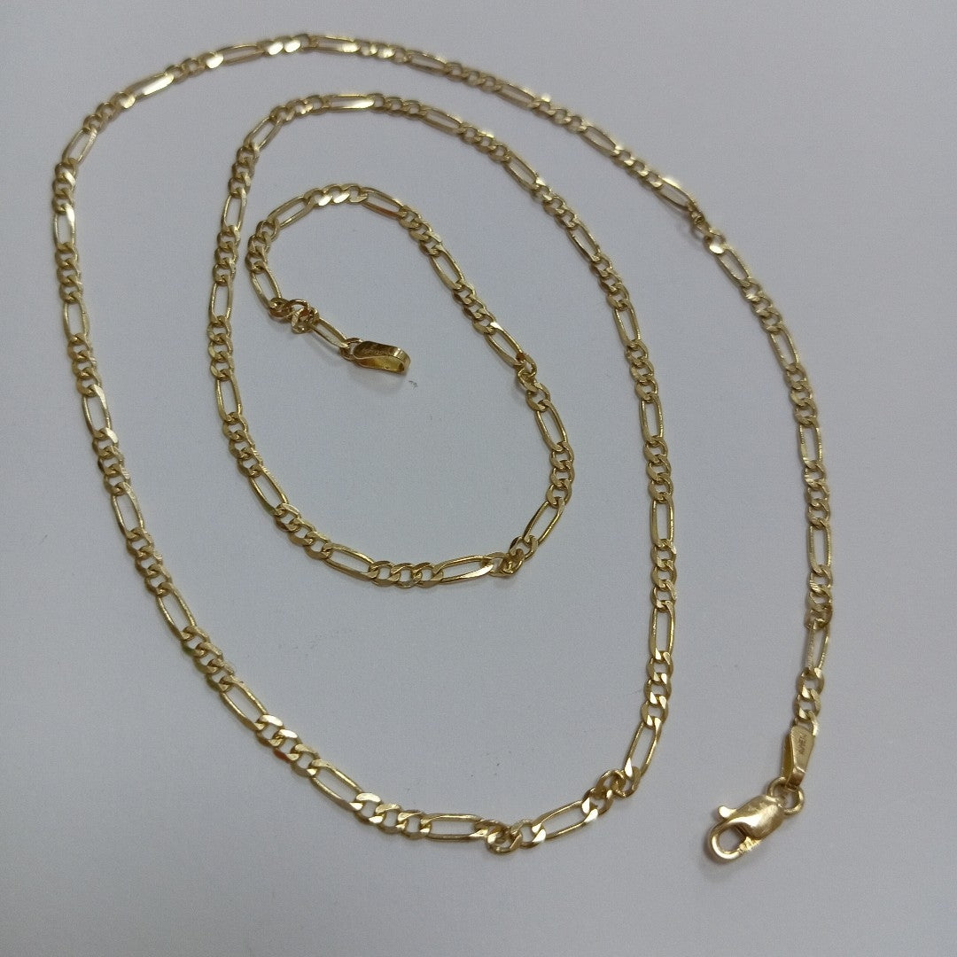CADENA TEJIDO 3X1 5.1G 55 CM (NUEVO)