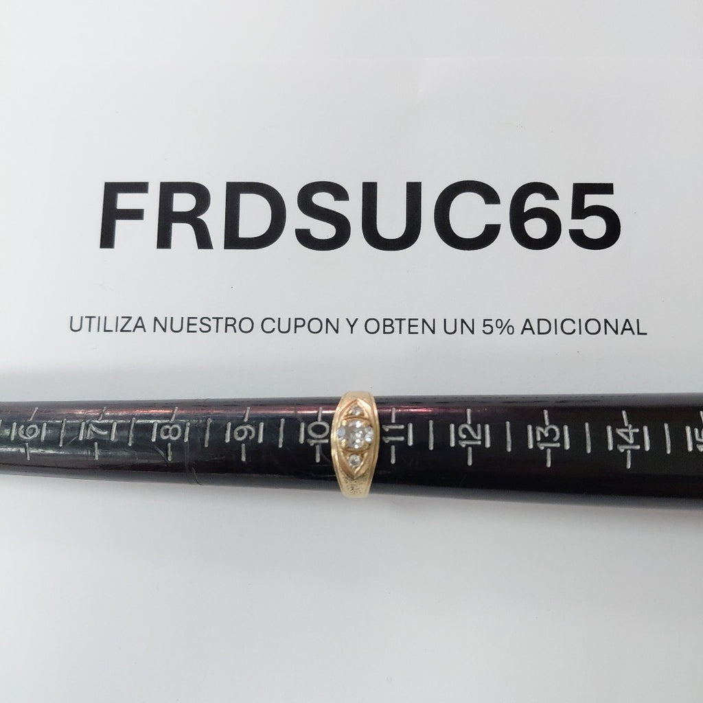ANILLO ORO 8 K 3.9 GRMS (SEMINUEVO)