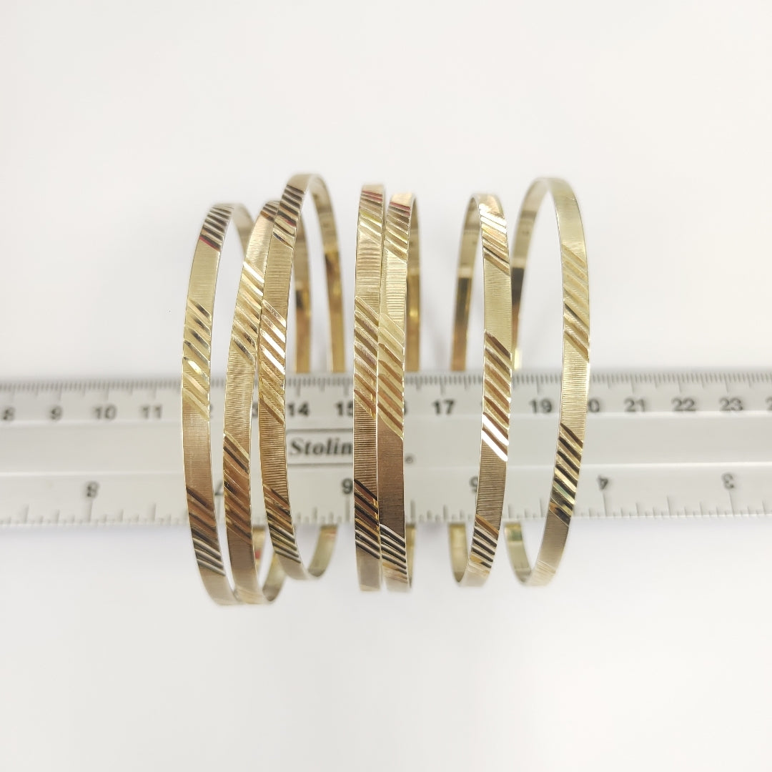 SEMANARIO DE PULSERAS ORO 10 K 37,20 GRMS (SEMINUEVO)