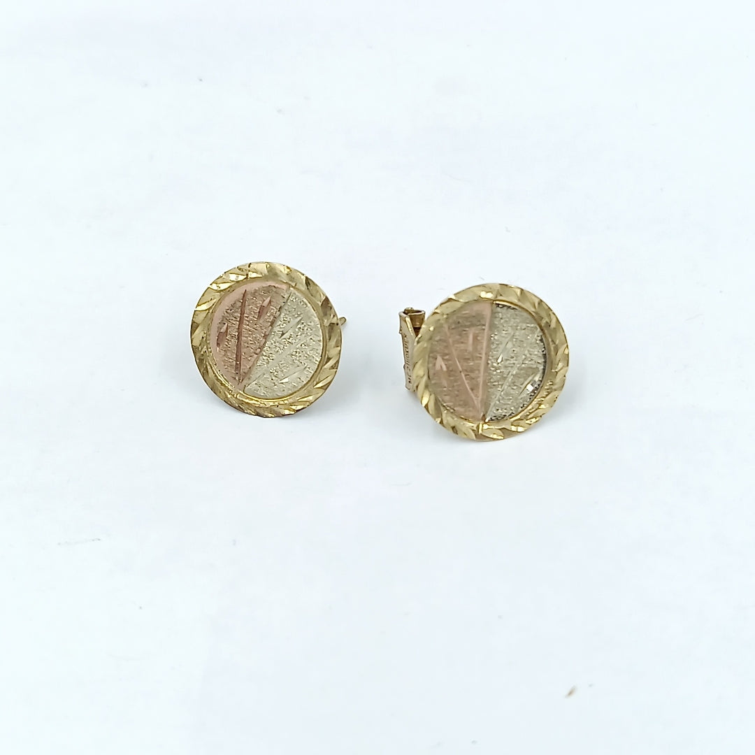 ARETES PAR ORO 10 K 3 GRMS (SEMINUEVO)