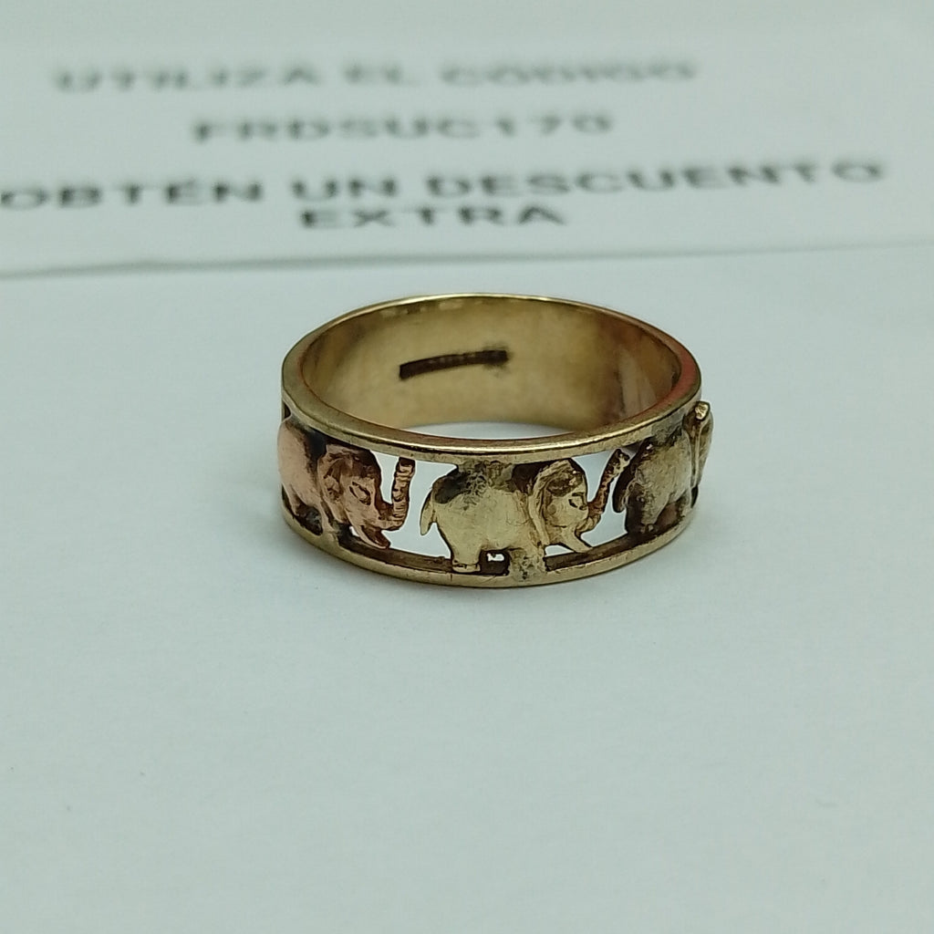 ANILLO ORO 10 K 4 GRMS (SEMINUEVO)