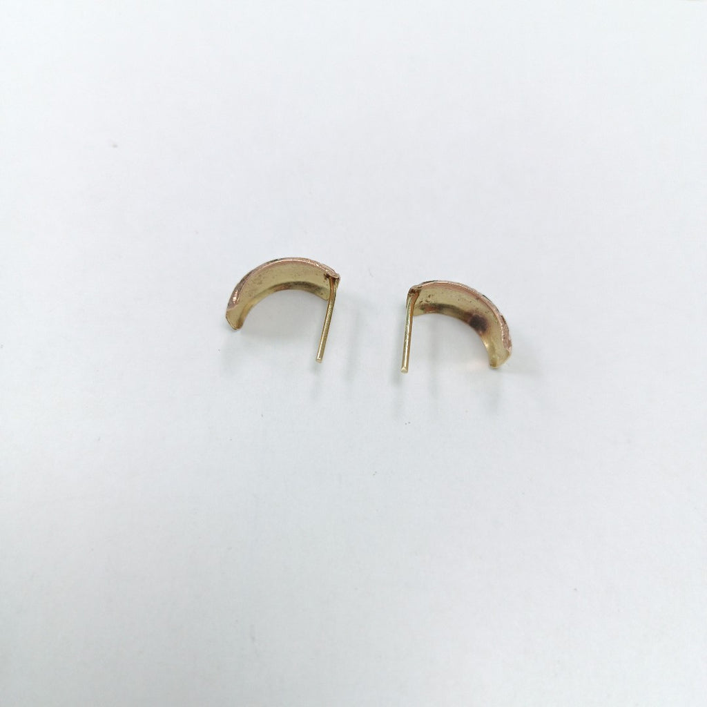 BROQUELES PAR ORO COMBINADO 14 K 1,20 GRMS (SEMINUEVO)