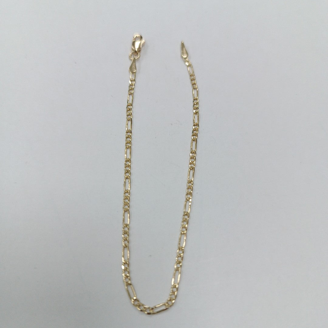 PULSERAS 3X1 ORO 14K 18 CM 1.5 GR (NUEVO)
