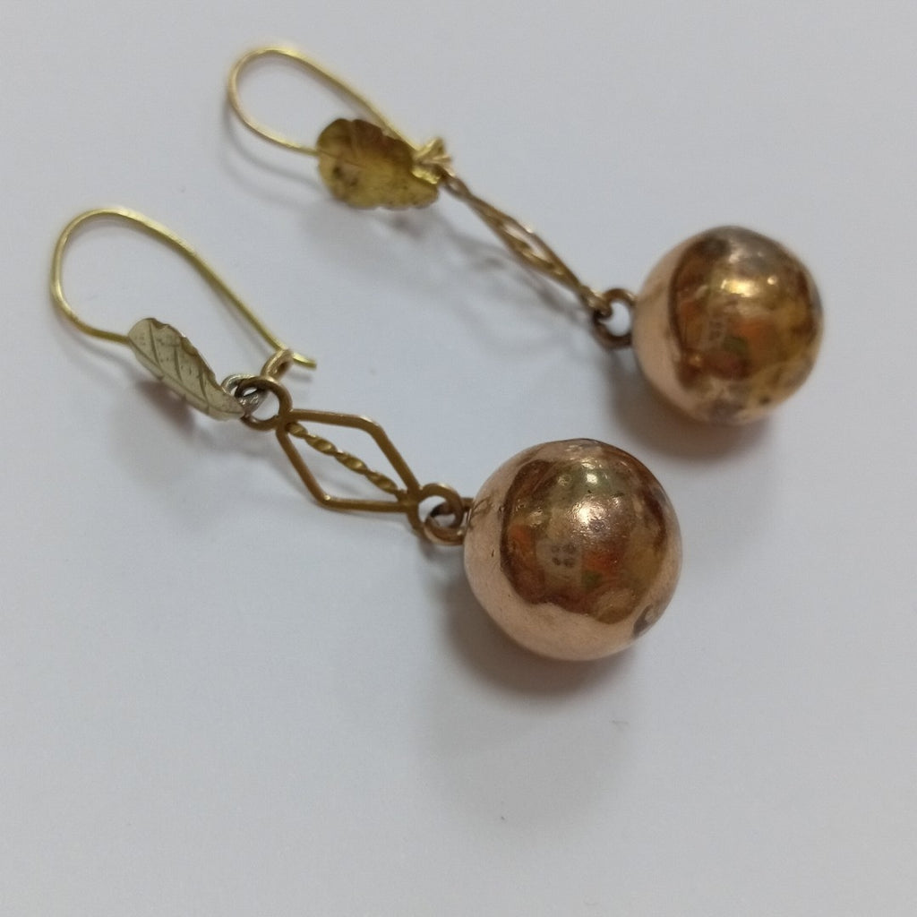 ARETES PAR ORO 8 K 4.2 GRMS (SEMINUEVO)
