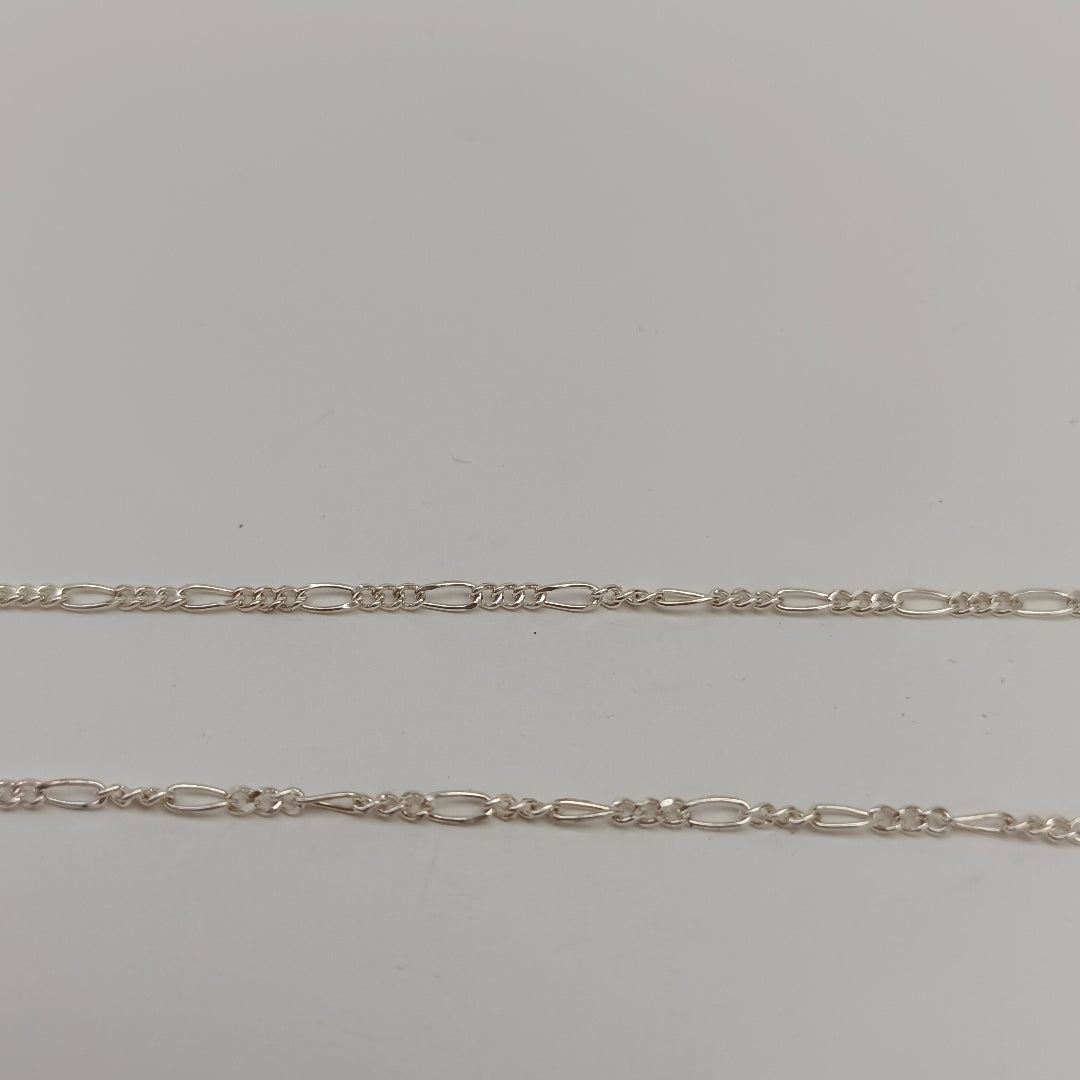 CADENA TEJIDO 3X1 PLATA .925 50 CM 2.3 GR (NUEVO)