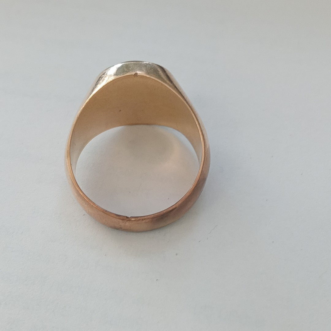 ANILLO ORO 10 K 13.6 GRMS (SEMINUEVO)