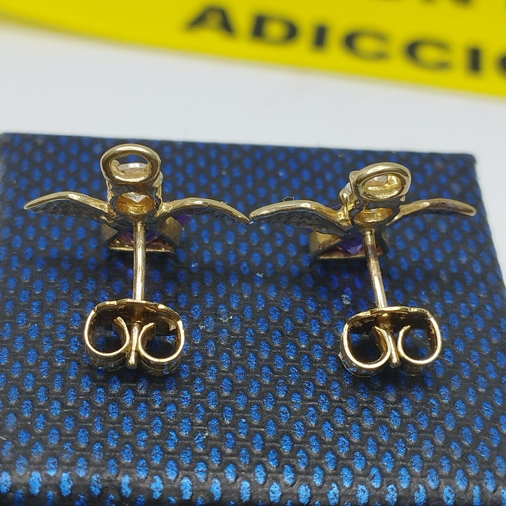 ARETES PAR ORO 10 K 2.8 GRMS (SEMINUEVO)