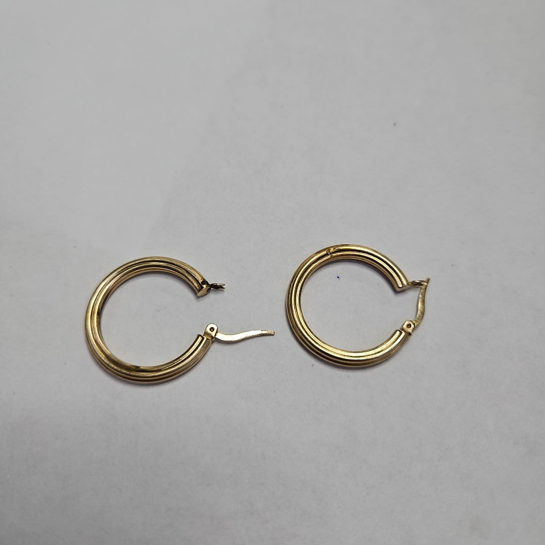 ARRACADAS PAR ORO 14 K 2,90 GRMS (SEMINUEVO)