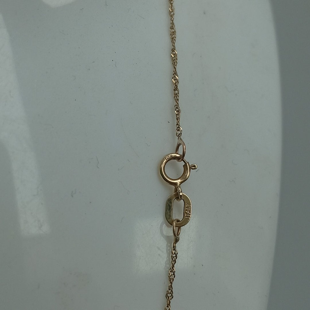 GARGANTILLA ORO 10 K 0.9 GRMS (SEMINUEVO)