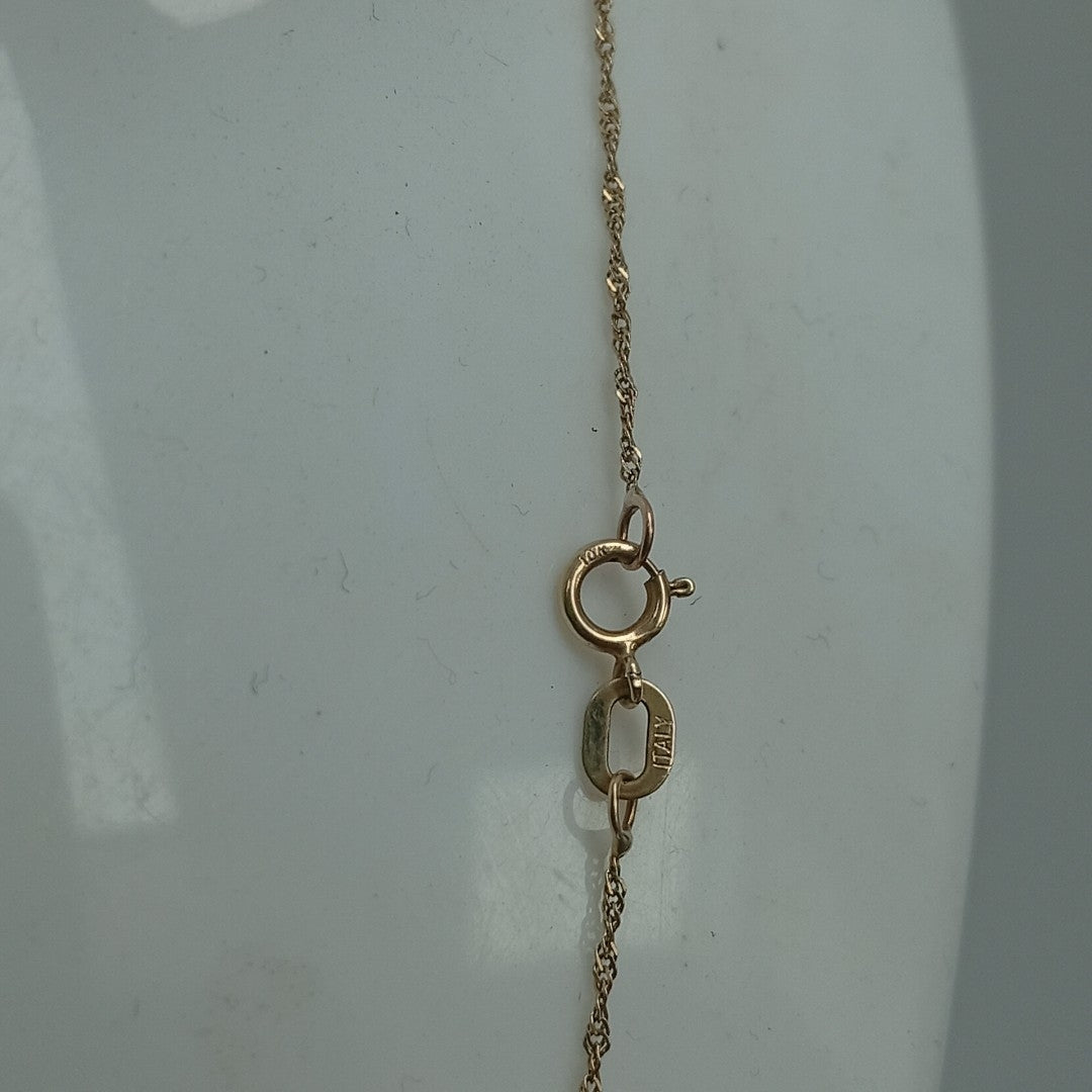 GARGANTILLA ORO 10 K 0.9 GRMS (SEMINUEVO)