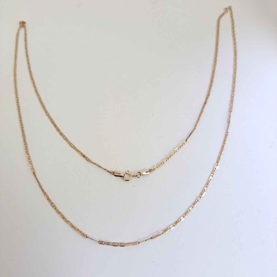 CADENA ORO 10 K 2.7 GRMS (SEMINUEVO)