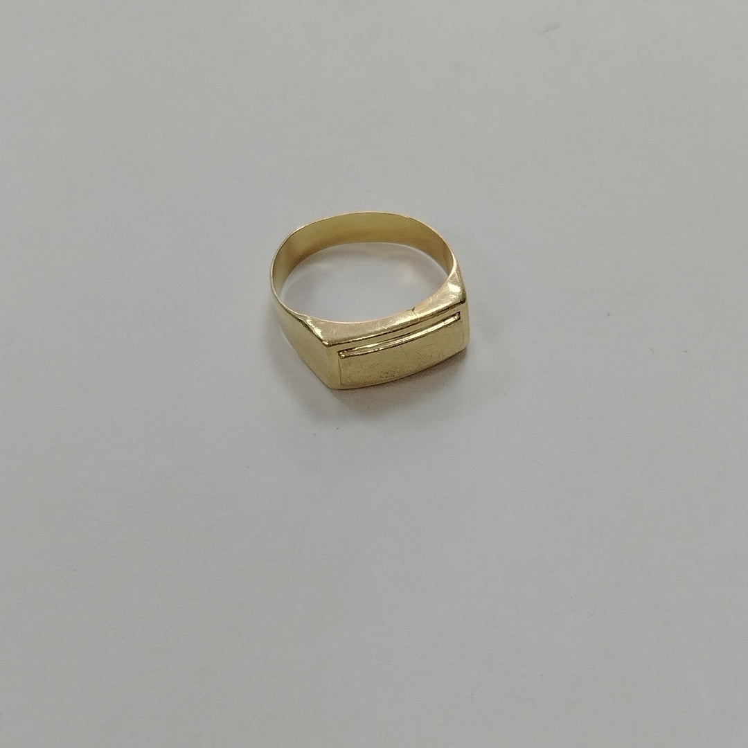ANILLO ORO 14 K 2.9 GRMS (SEMINUEVO)