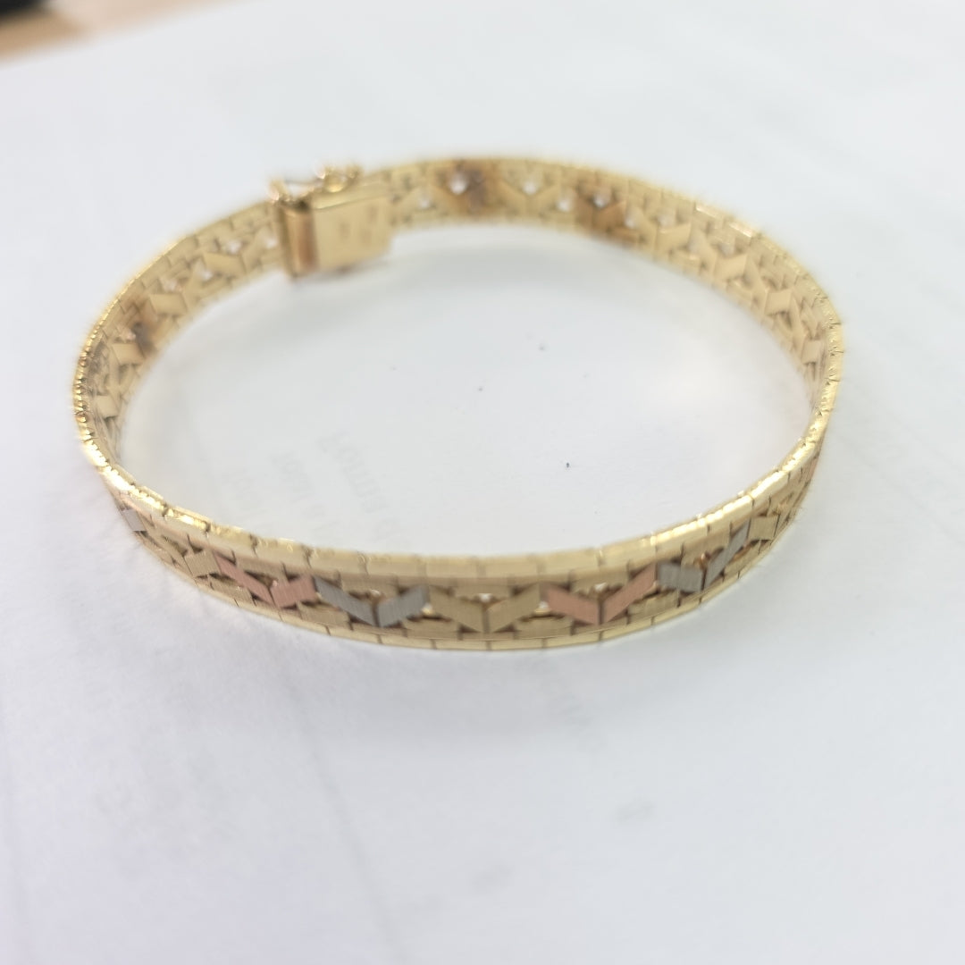 PULSERA ORO 14 K 19.3 GRMS (SEMINUEVO)