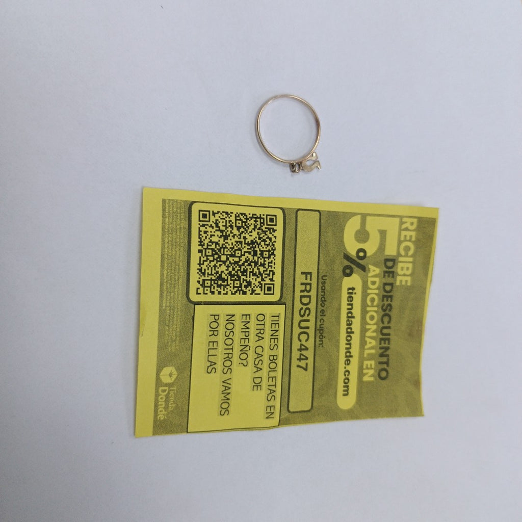 ANILLO ORO 10 K 1.1 GRMS (SEMINUEVO)