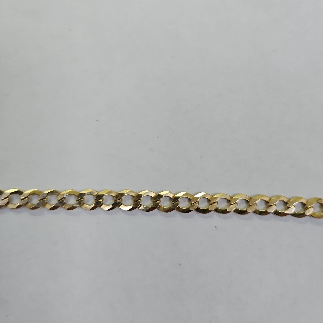 CADENA TEJIDO BARBADA 14.5G 60 CM (NUEVO)