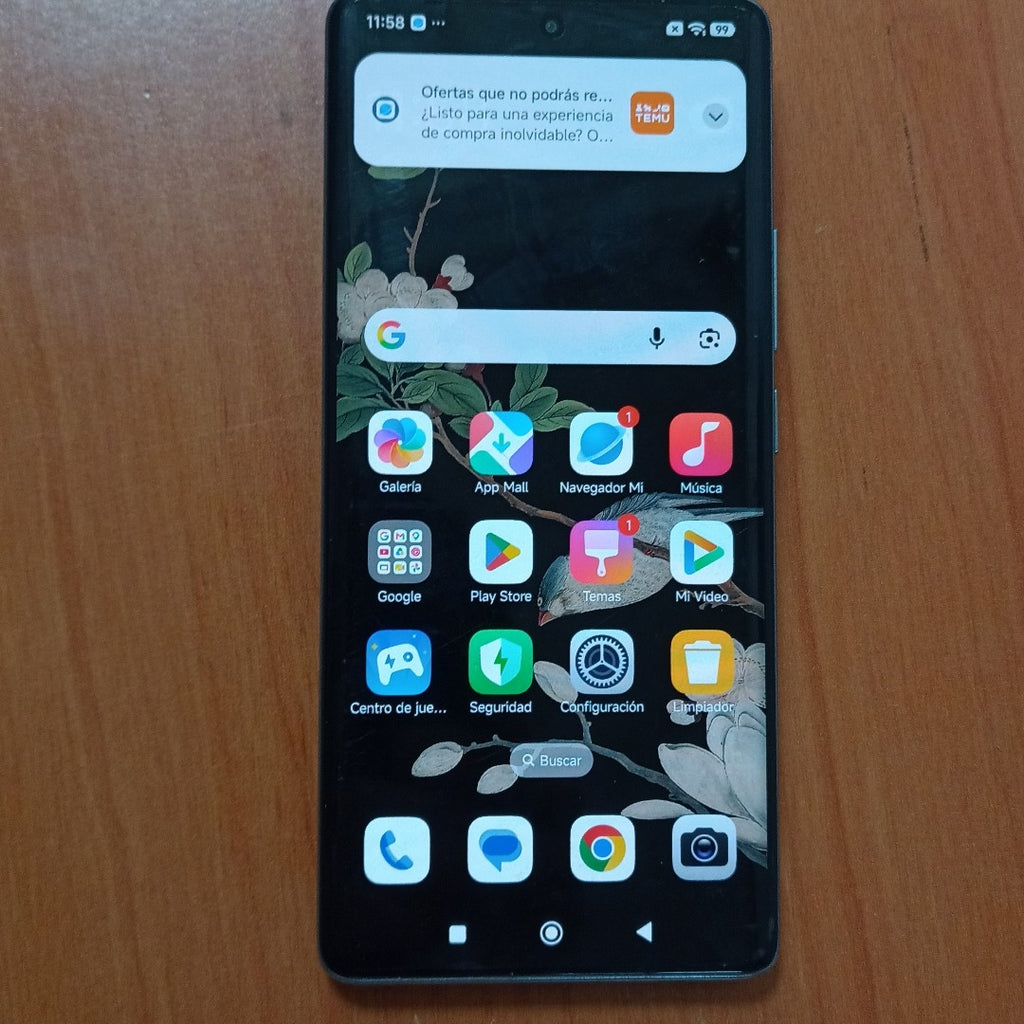 CELULAR XIAOMI REDMI NOTE 14 PRO 24116RACCG (2024) 256 GB 8 GB RAM (SEMINUEVO)