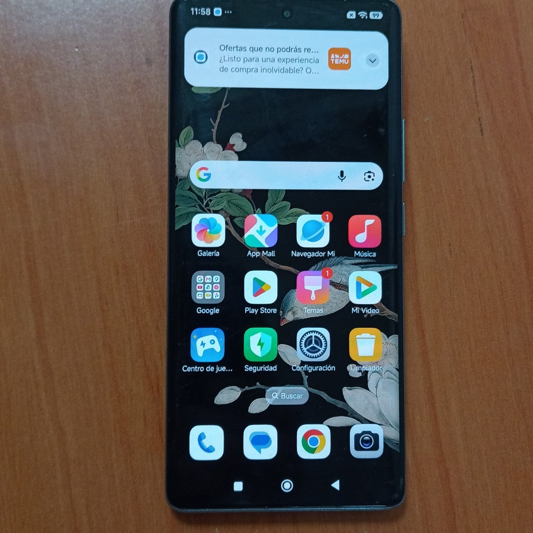 CELULAR XIAOMI REDMI NOTE 14 PRO 24116RACCG (2024) 256 GB 8 GB RAM (SEMINUEVO)