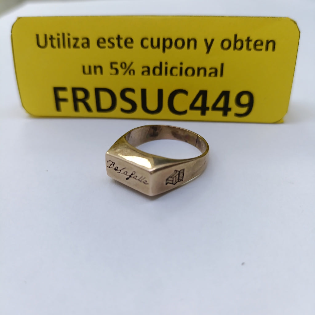 ANILLO ORO 8 K 5 GRMS (SEMINUEVO)