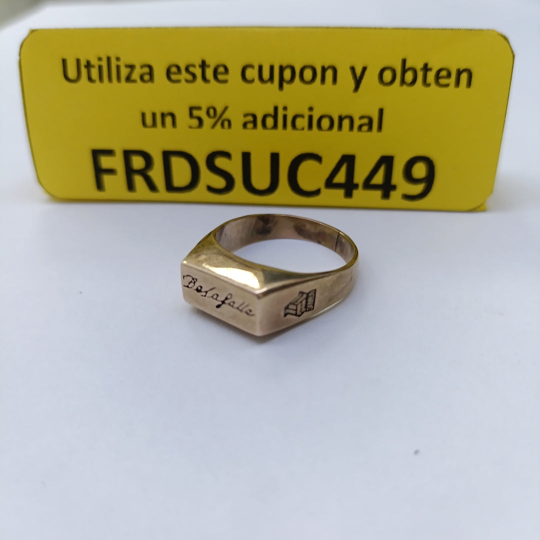ANILLO ORO 8 K 5 GRMS (SEMINUEVO)