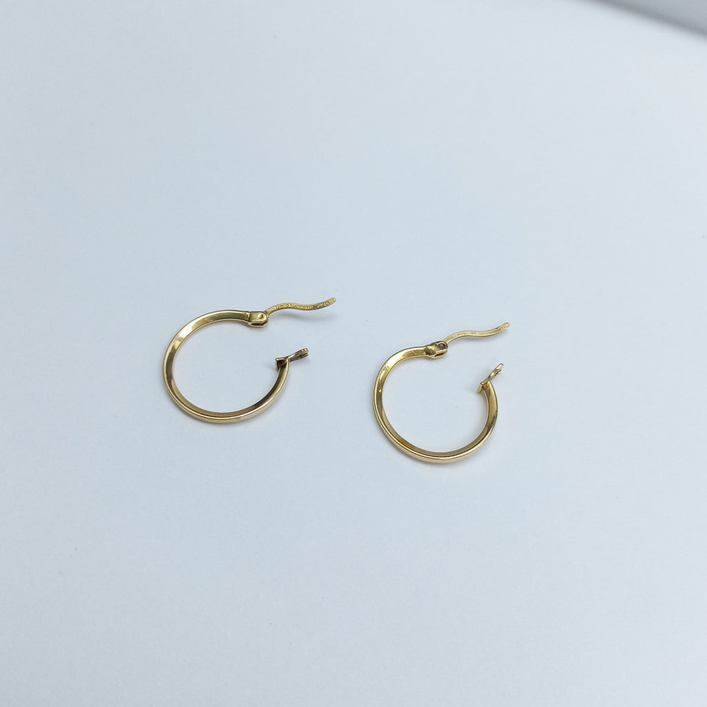ARRACADAS PAR ORO 14 K 1.3 GRMS (SEMINUEVO)
