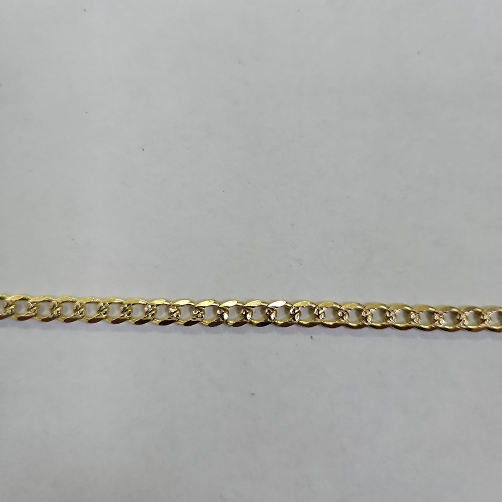 CADENAS BARBADA ORO 14K 55 CM 13.2 GR (NUEVO)