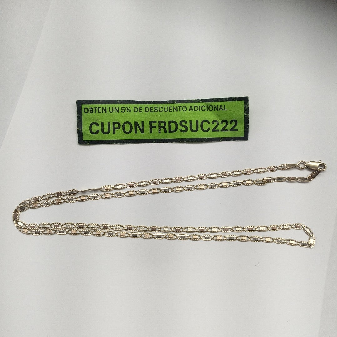 CADENA ORO 10 K 4.3 GRMS (SEMINUEVO)